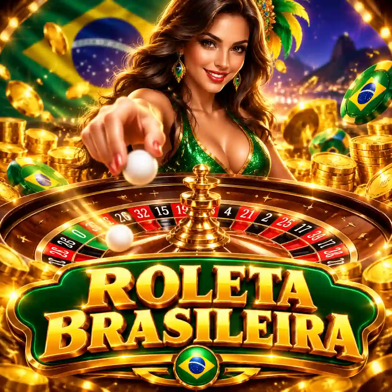 Roleta brasileira com dealer falando português no 69h