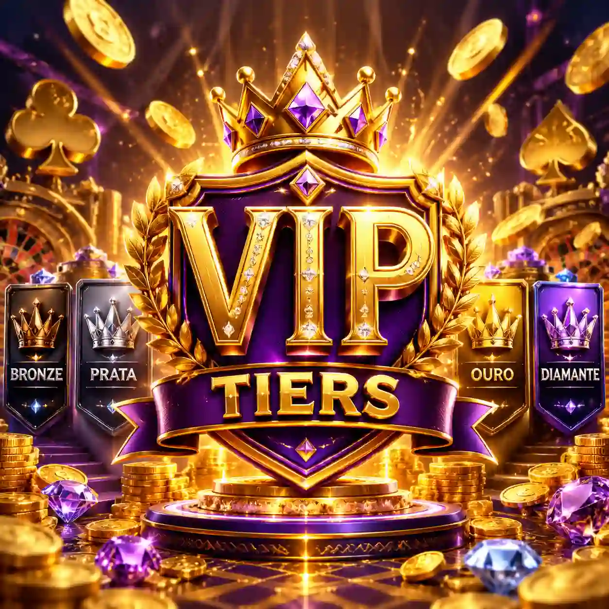 Níveis VIP Gold Platinum e Diamond do 69h